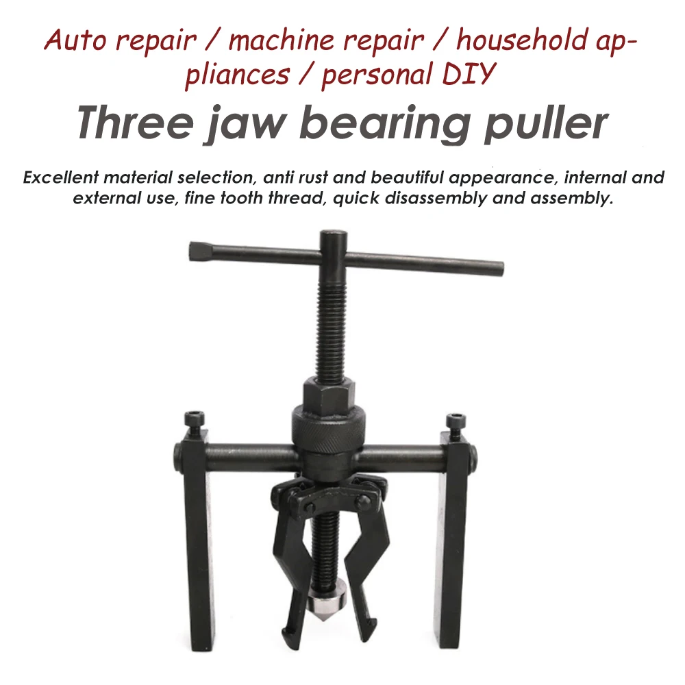 ROLKETU Высокое качество авто углеродное Сталь 3-кулачковый внутренняя подшипника Шестерни экстрактор сверхмощный автомобильный механический набор инструментов ROLKETU Высокое качество авто углеродное Сталь 3-кулачковый внутренняя подшипника Шестерни экстрактор сверхмощный автомобильный механический набор инструментов