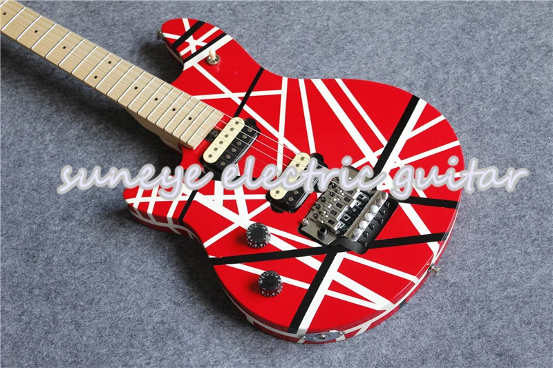 Custom Shop Левша гитара электрическая Вольфганг EVH стиль электрогитара китайская