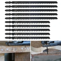 10pc jig saw blade t shank jigsaw blades set metal wood assorted blades woodworking tool accessories power t744dt344d saw blade