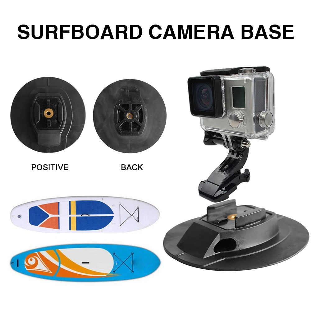 

Motion Camera Stand Base Adhesive Camera Stable Mount Holder for SUP Surfboard Surfing Bracket Stand Fixed Stable Sports
