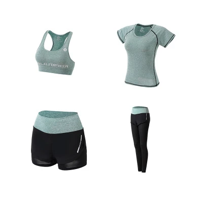 

2020 Fashion sexy slim sport clothes for women fitness clothes sport clothing yoga clothes 5-piece set