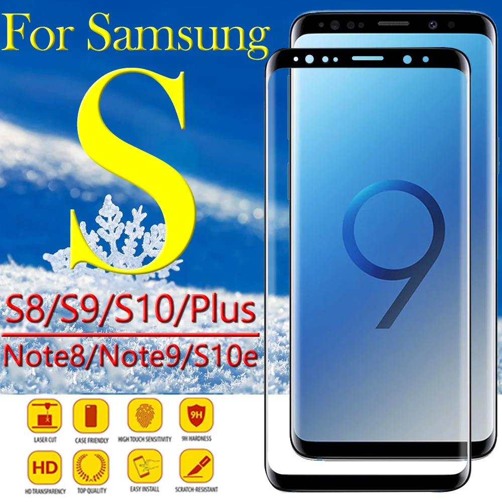 Закаленное стекло S9plus S8 S10 E Plus Note S 8 9 On для Samsung Galaxy S9 S10plus защита экрана s 10s S10e