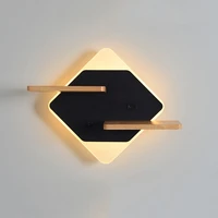 nordic minimalist led wall lamp bedside shelf usb phone charger modern bedroom reading light hotel wall lights