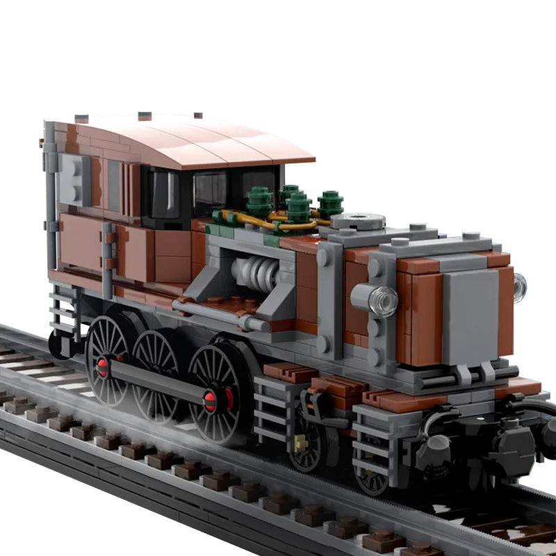 

BuildMoc technical City Train high-tech Building Block Bricks DIY MOC Tech Toys Compatible all brand toy For Children Kids Gifts