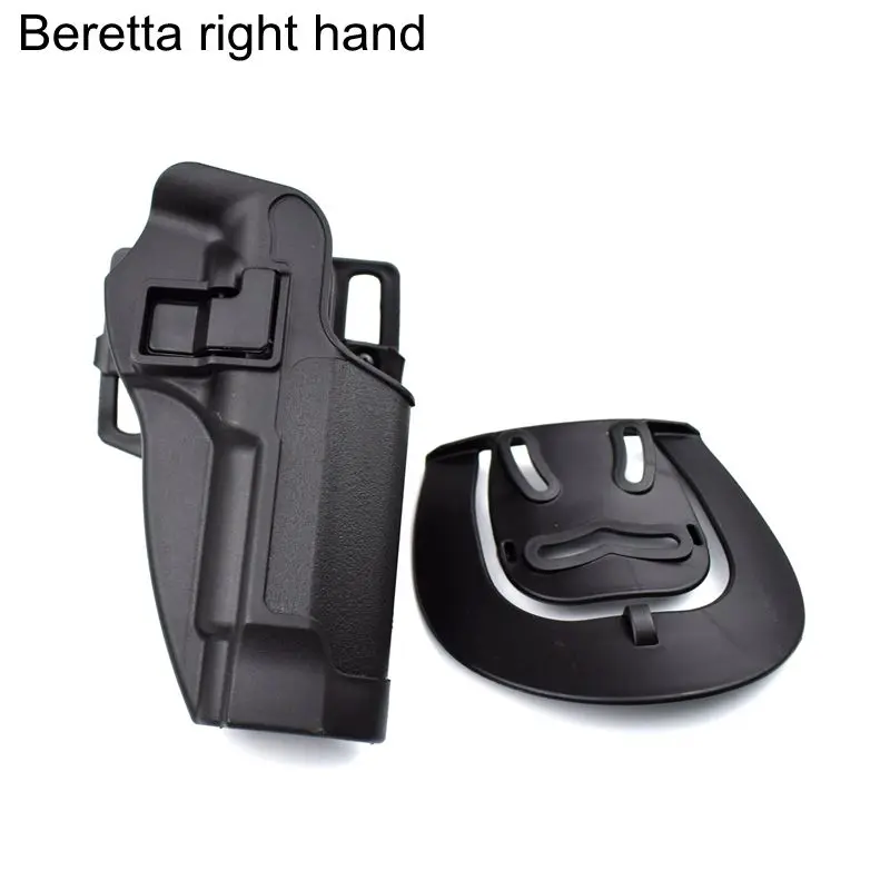 Beretta right Тактическая кобура Glock 17 19 Beretta 92 ножная кобура военный пистолет кобура для ног левая рука принадлежности для пистолета Глок кобура для стрельбы из пистолета - Цвет: Beretta right