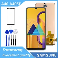 5 9 amoled for samsung a40 2019 a405f lcd display touch screen digitizer assembly with frame replacement repair parts