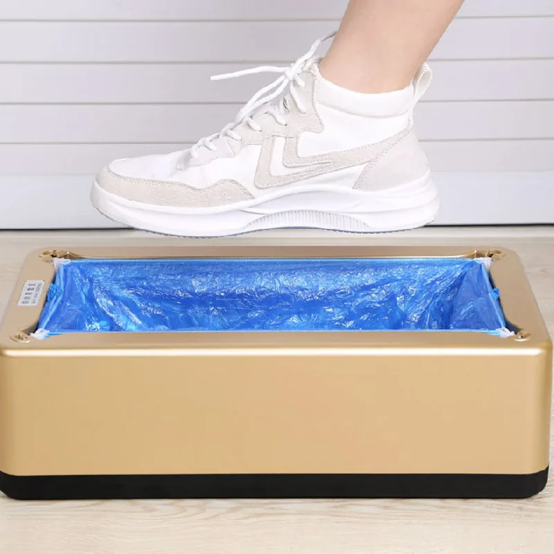 Automatic Shoes Cover Machine Dispenser Household Disposable Waterproof Anti Dust Shoe Covers Machine Box For Home Office enlarge