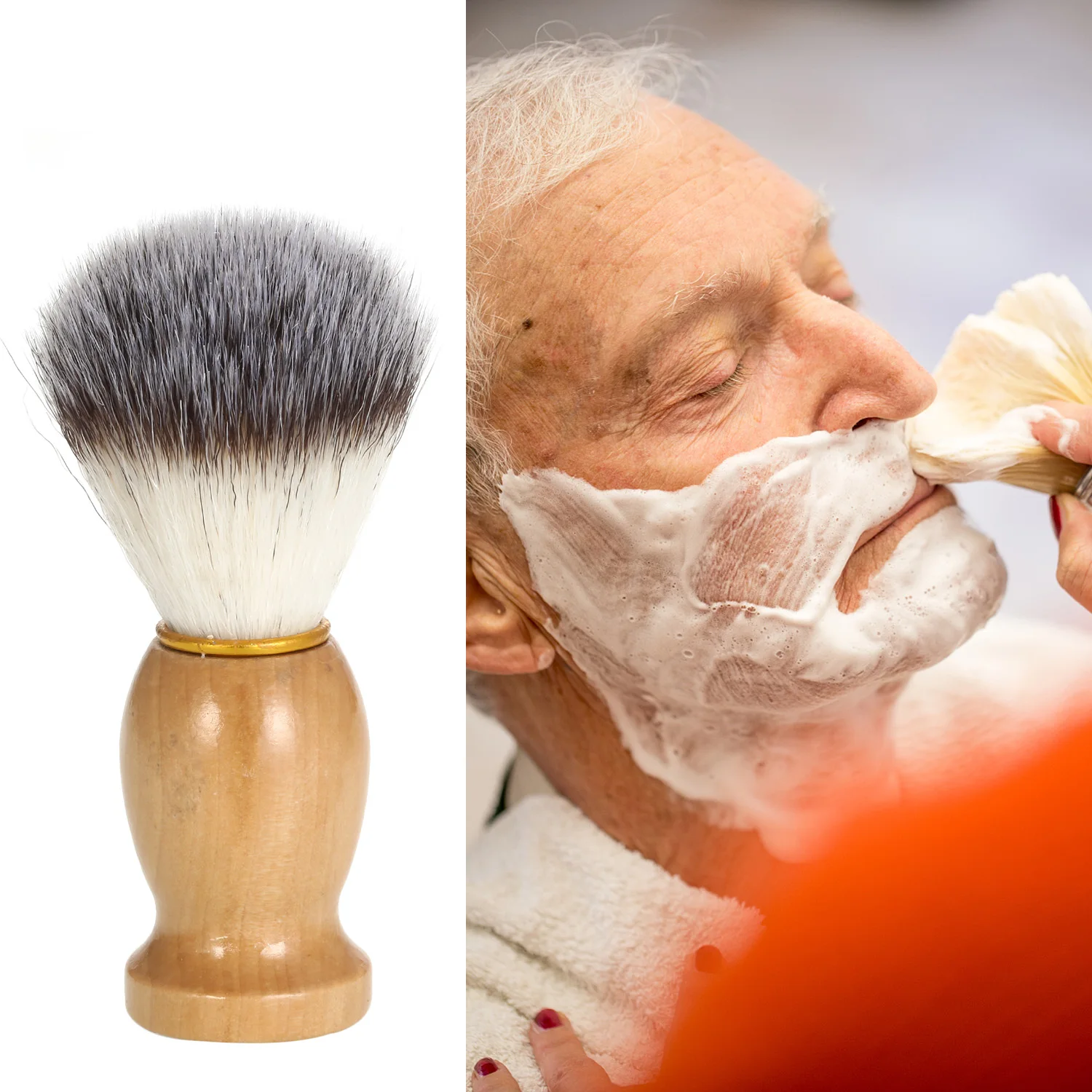 Бритвенная щетка для мужчин бритвенная держатель мыла искусство бритья наборы