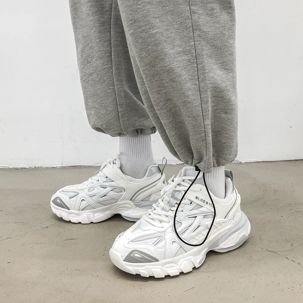 UBERU2020new couple sports shoes wild hollow pu increase bottom soft men and women running breathable casual women's | Обувь