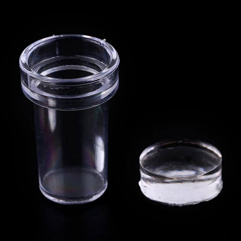 2 шт./компл. маникюрный принтер штамповочный трансфер + скребок набор Прозрачный