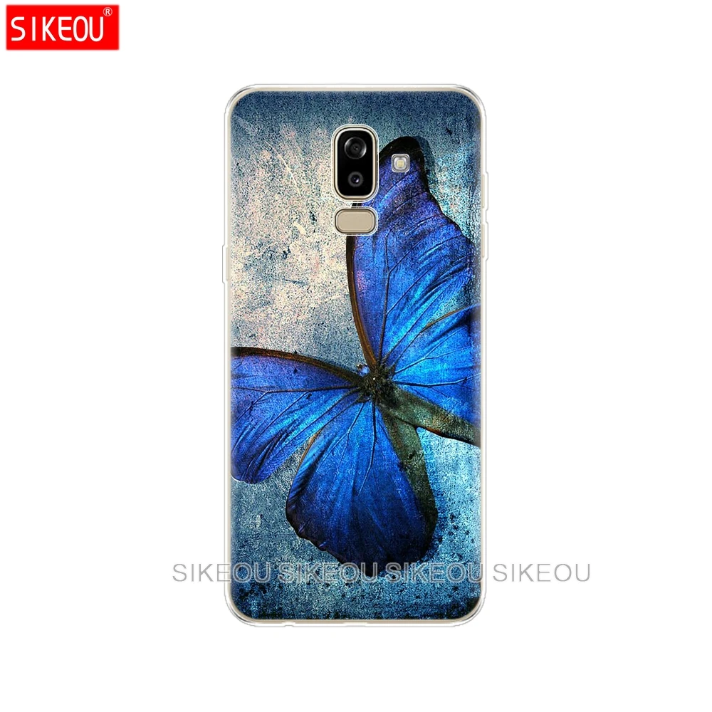soft silicon phone Case for Samsung Galaxy J8 2018 back Cover j810 Funda Cases | Мобильные телефоны и аксессуары