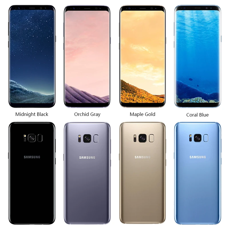 

For Samsung Galaxy S8 Plus 4G RAM 64G ROM G955U/G955F inch 6.2 Octa core 4G LTE 3500mAh Fingerprint Smartphone Unlocked