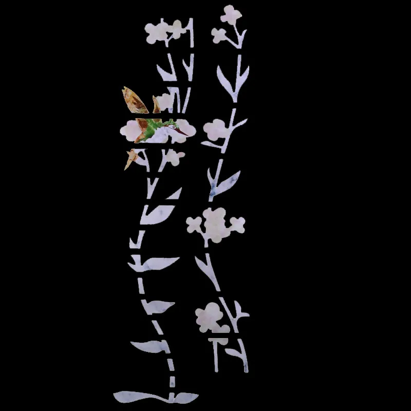 Наклейки с инкрустацией для гитары БЕЛЫЕ РАКУШКИ цветы наклейки Fretboard маркеры и