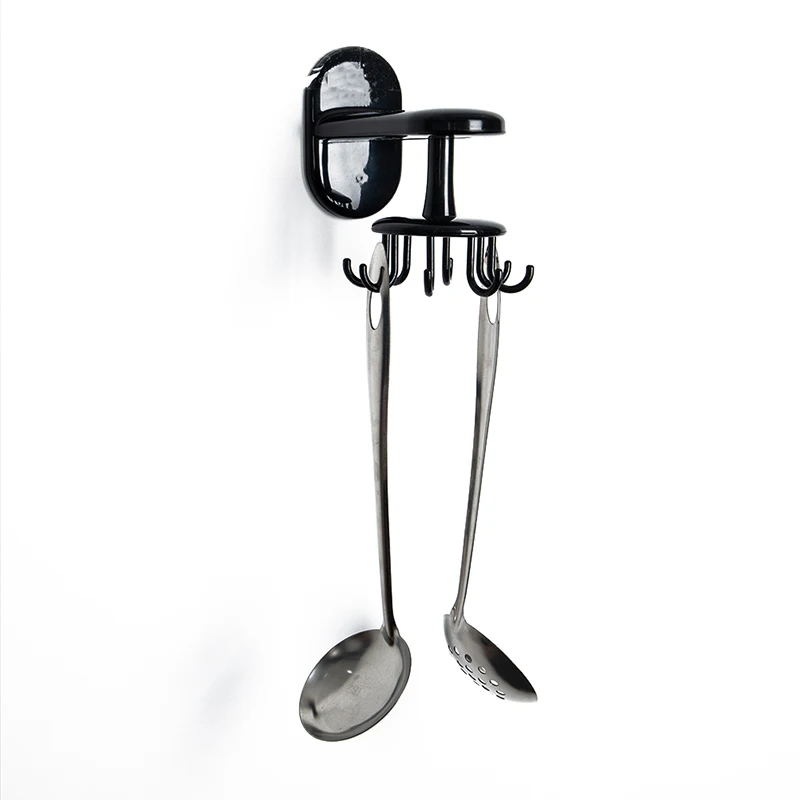 

Hooks Rotating Rack Cabinets Self-adhesive Hanger Hook Bathroom Towel Hanger
