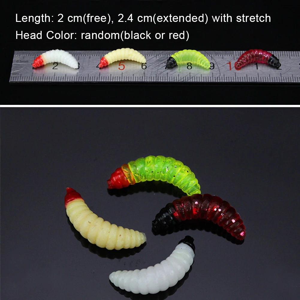 Продвижение 50 шт./набор уличная зимняя рыболовная биомеханическая мягкие