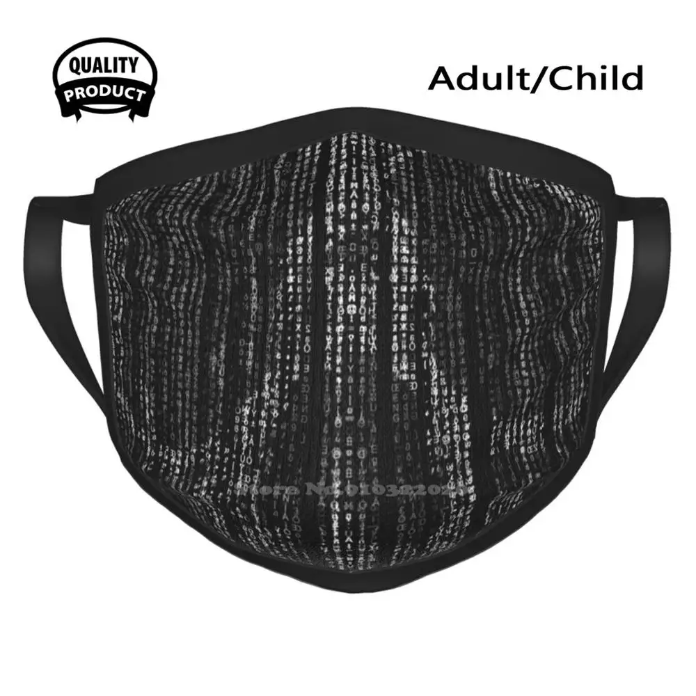 

Маска для лица Matrix, череп, череп, синяя пилюля, красная пилюля, готический дизайн