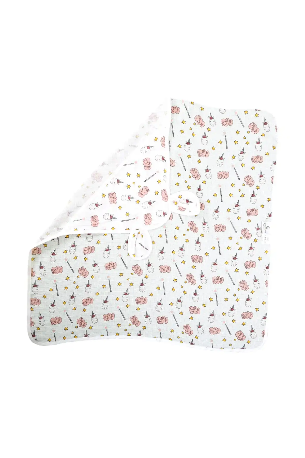 

Тканевая пеленка для младенцев с единорогом