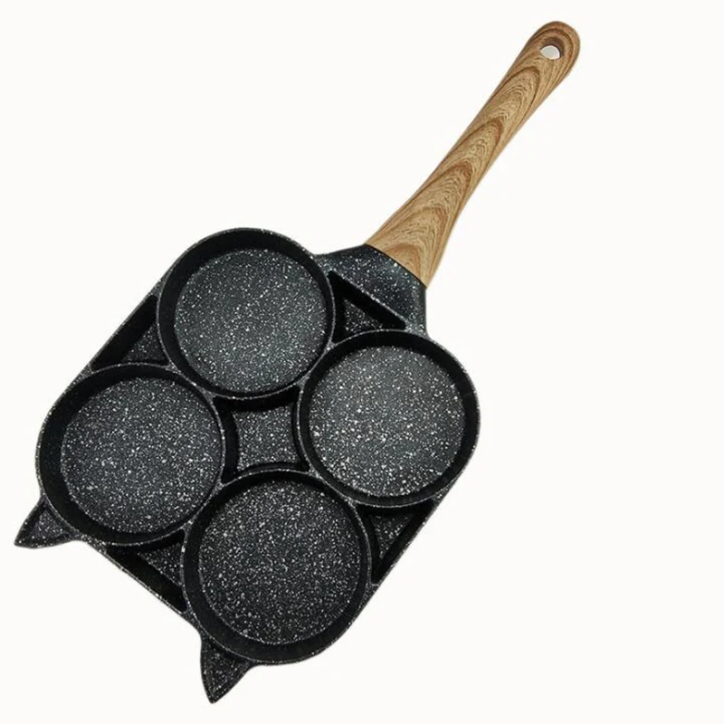 Волшебная кастрюля с четырьмя отверстиями утолщенная сковорода для омлета