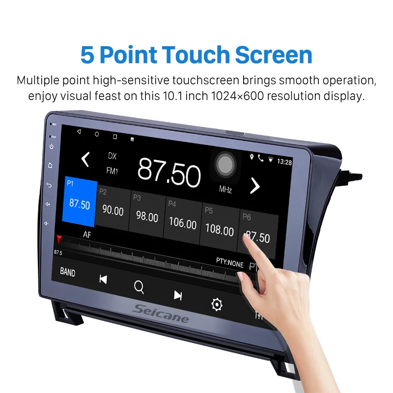 Seicane Android 9 0 10 1 &quotGPS-навигатор радио для 2006 2007-2015 TOYOTA Sequoia HD сенсорный экран