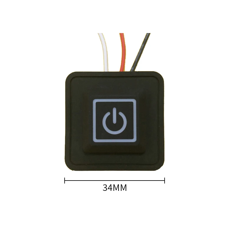 Силиконовый кнопочный переключатель с подогревом жилет брюки перчатки Electirc