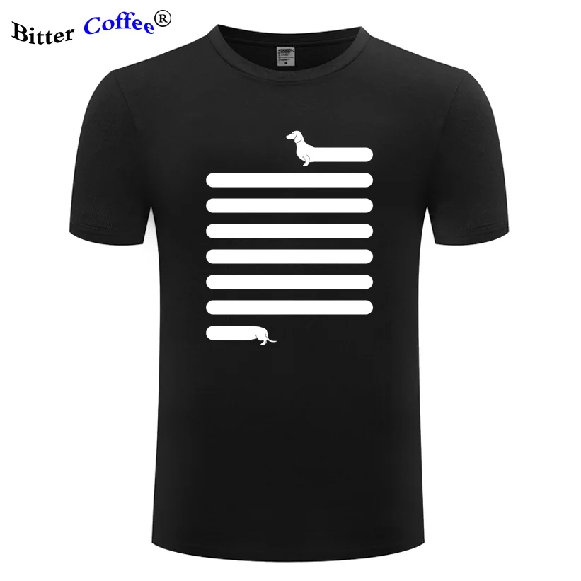 

Лидер продаж, очень длинная футболка унисекс с таксой, Мужская футболка для отдыха, 100% хлопок, Мужская футболка, модные футболки с коротким р...