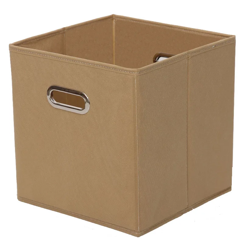 

Foldable Storage Boxes Fabric Collapsible Storage Organizer Bin Basket with Handle forKids Toys Offices Books Wardrobe Closet