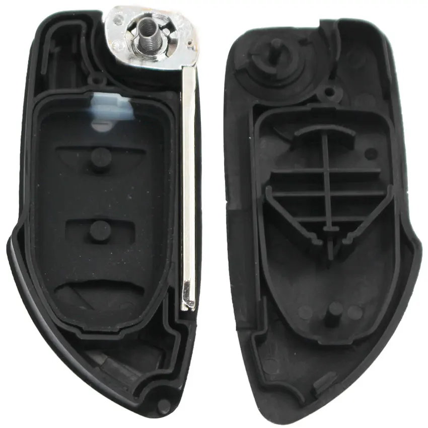 Складная откидная оболочка ключа дистанционного управления чехол fob 2 кнопки для