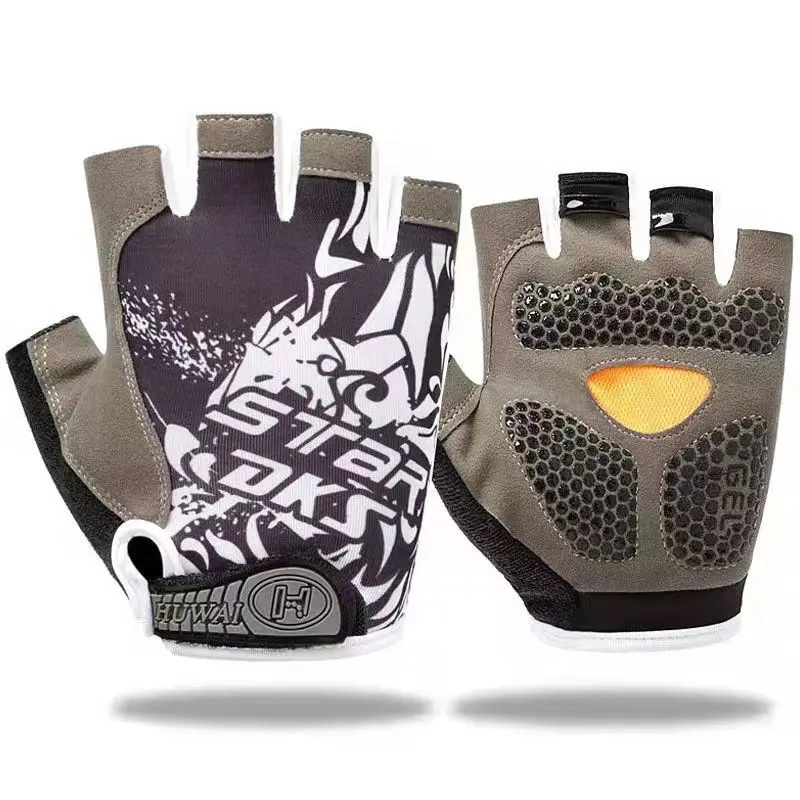 

Women'S And Men'S Gloves Sports Scooter Gel Cycling Gloves Shock Absorption, Breathable Quick-Drying Indoor Gym Training Gloves