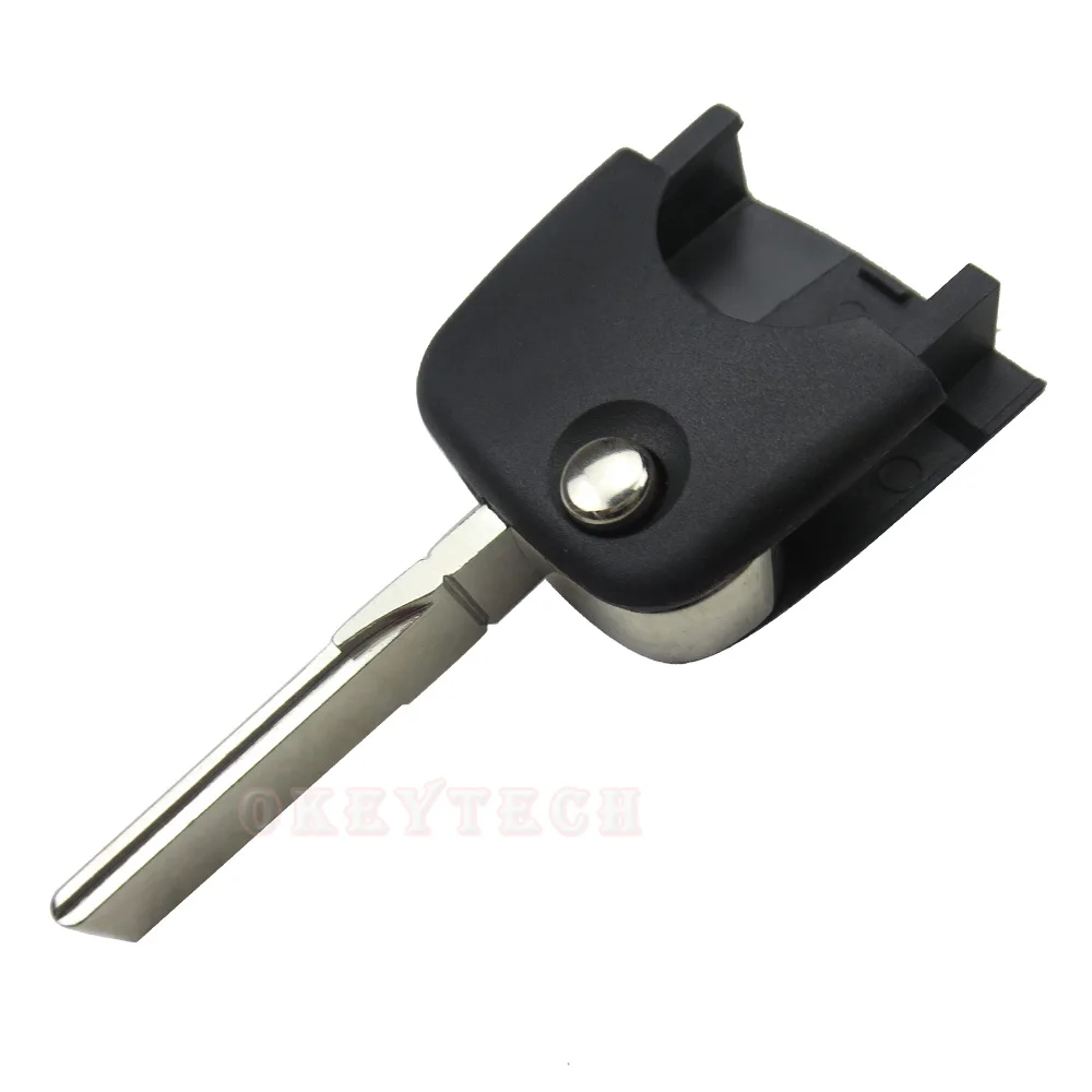 OkeyTech 2/3 кнопочный умный дистанционный Автомобильный ключ оболочка для Audi TT A3 A4 A6 A8