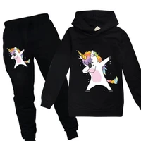 new unicorn hoodies sweatshirts fashion kids hooded t shirt baby toddler girls coat kids clothes boys casual tees sportswear