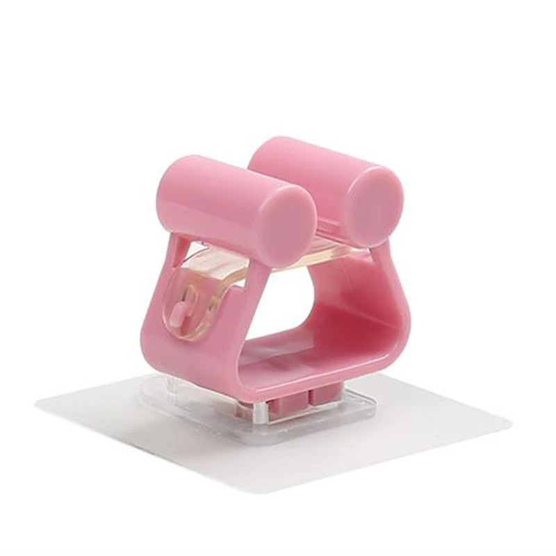 Plain Pink Многофункциональный зажим крюк настенный крючок для хранения зажим для зонта щетка для чистки швабры метла Бытовая Кухня Ванная комната - Цвет: Plain Pink