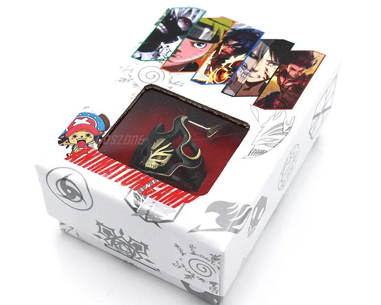 Аниме Bleach кольцо ожерелье Набор Косплей сплав ювелирные аксессуары-кулоны набор