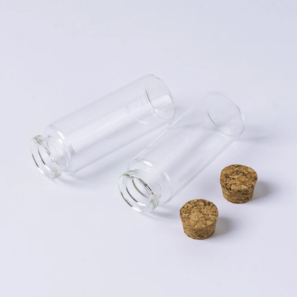 80*30 мм 40 мл маленькие стеклянные бутылки Пробка пробки поделки Банки мини