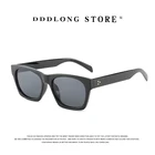 Солнцезащитные очки DDDLONG D77 для мужчин и женщин UV-400, ретро модные квадратные классические, в винтажном стиле