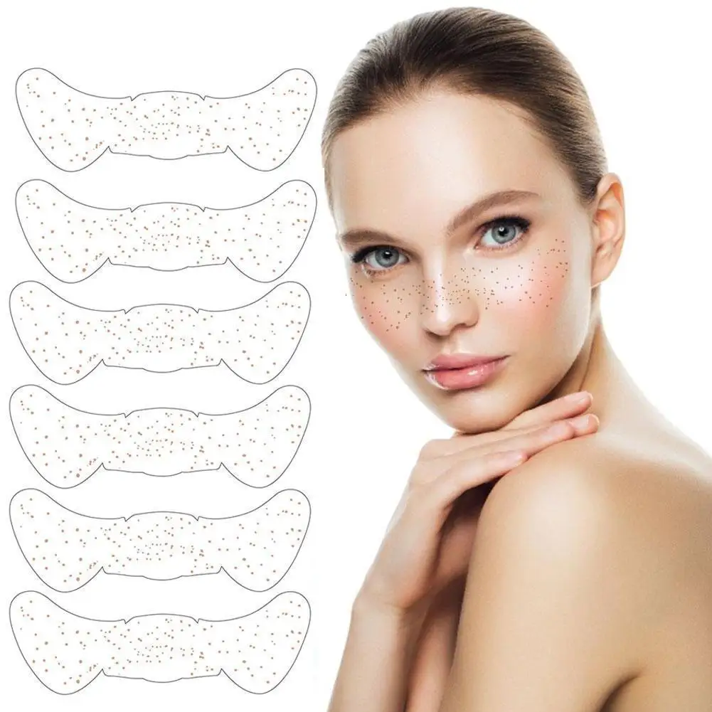 

5 Pes / 1 Pcs Fake Freckles Tattoo Stickers New Fashion Freckle Patches Gorgeous Freckle One-time Tattoo Stickers Dropshipping