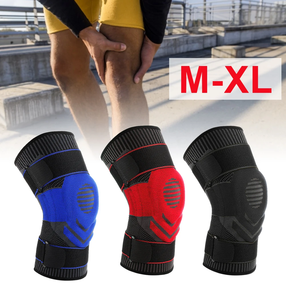 

1PC Nylon Compression Knee Pads Support Sleeve Protector Elastic Knee Brace for Sport Basketball Volleyball Gym Jogging Running