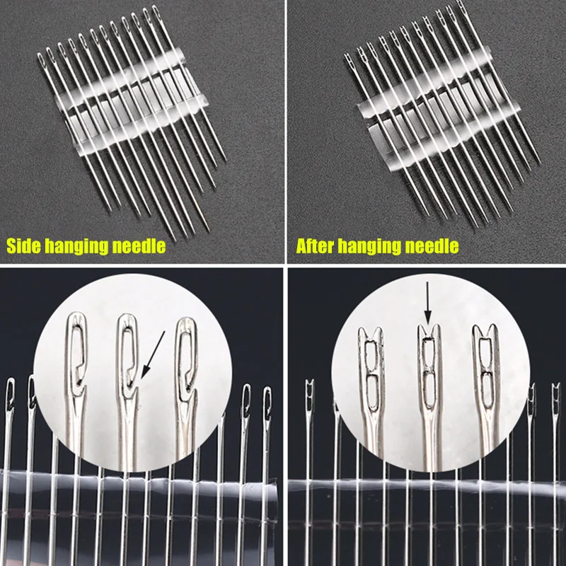 Экономичные самонарезающие иглы из нержавеющей стали набор швейных