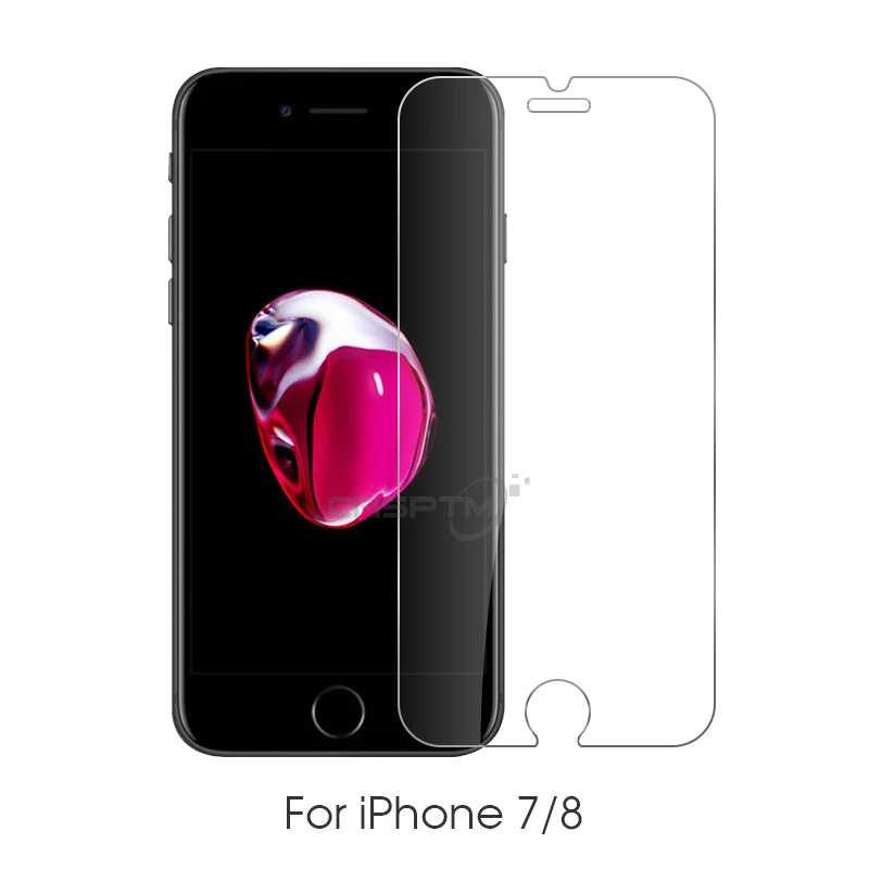Защитное стекло для iPhone XS MAX 4 4s 5 5s SE 5c X XR 7 8 6 6s Plus 2 шт. | Мобильные телефоны и