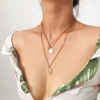 necklace multi layer cross clavicle chain pendants fashion retro temperament all match pendant for women party accessories