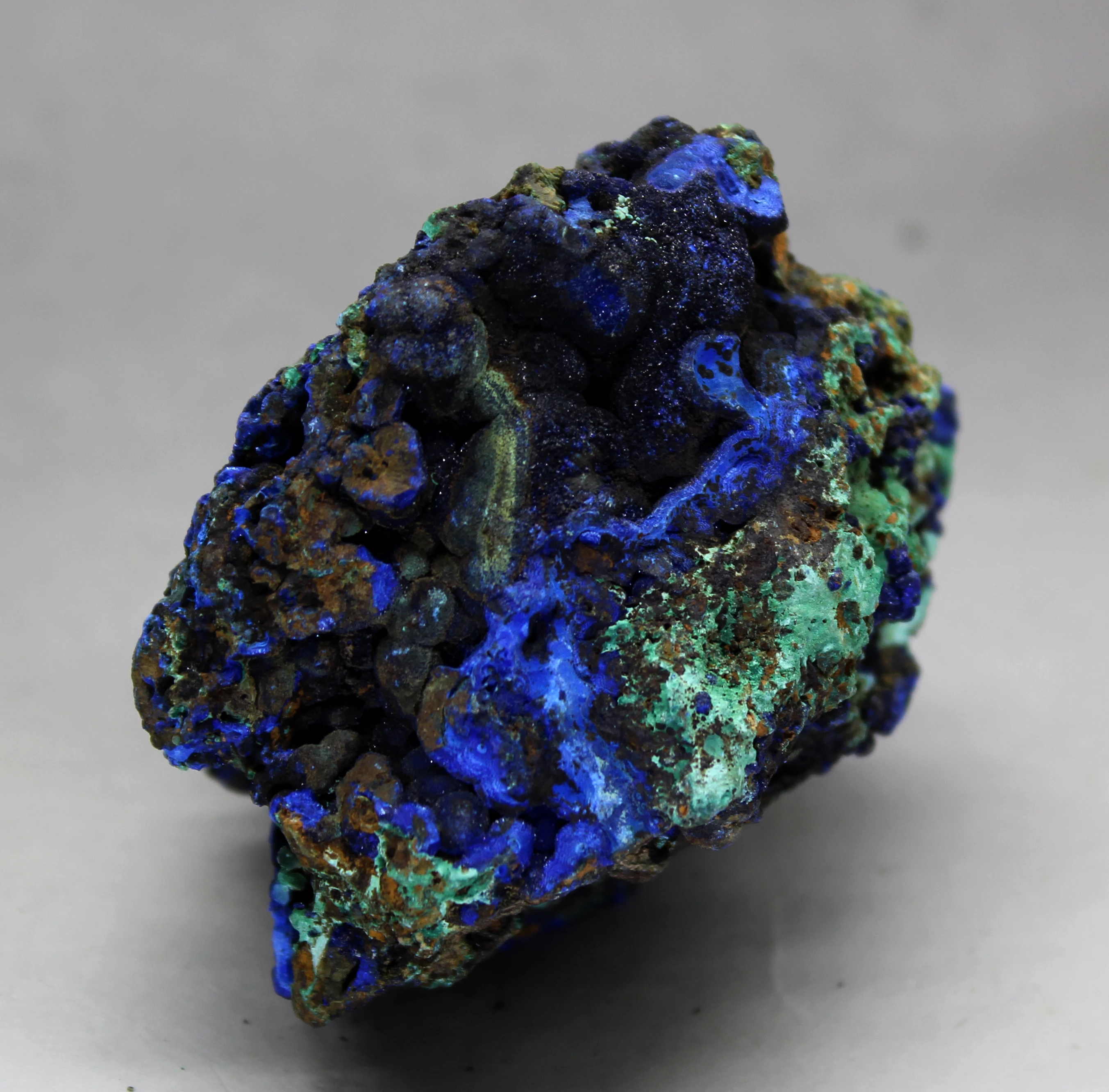 300 г натуральный Азурит и Малахитовый симбиотический минеральный хрустальные