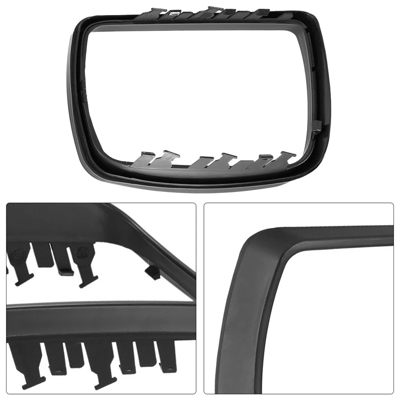 Новое Левое зеркало крышка Накладка кольцо подходит для Bmw E53 X5 2000-2006 51168254903 |