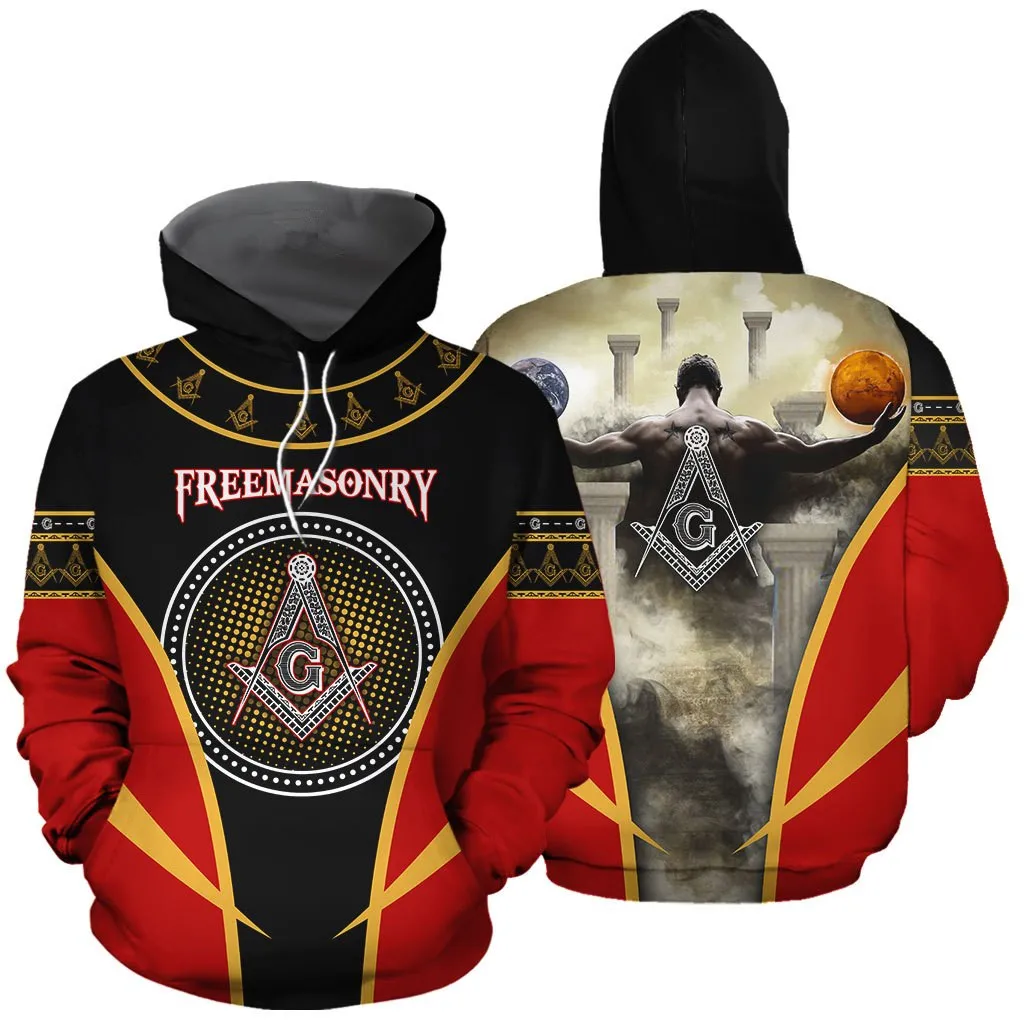 

New Fashion 3D All Over Printed Freemasonry Hoodies Unisex Casual Harajuku Sweatshirt Hip Hop Jackets