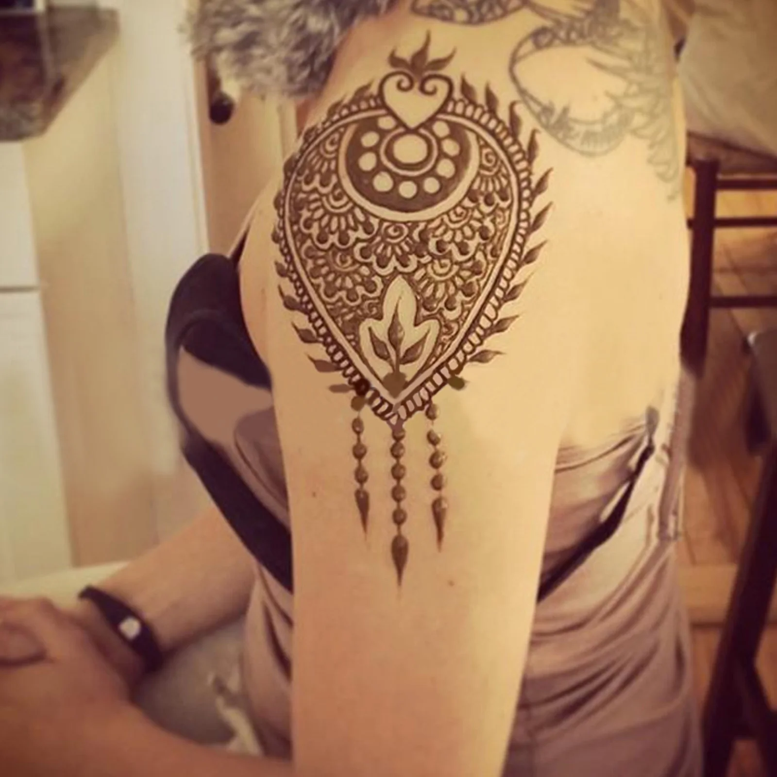 Тату паста конусная 4 шт. краска для тела временная татуировка профессиональная