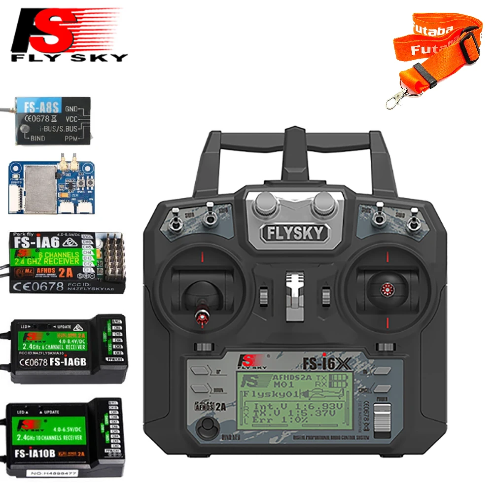 оригинальный flysky fs i6x 10ch 24 ггц afhds 2a пере