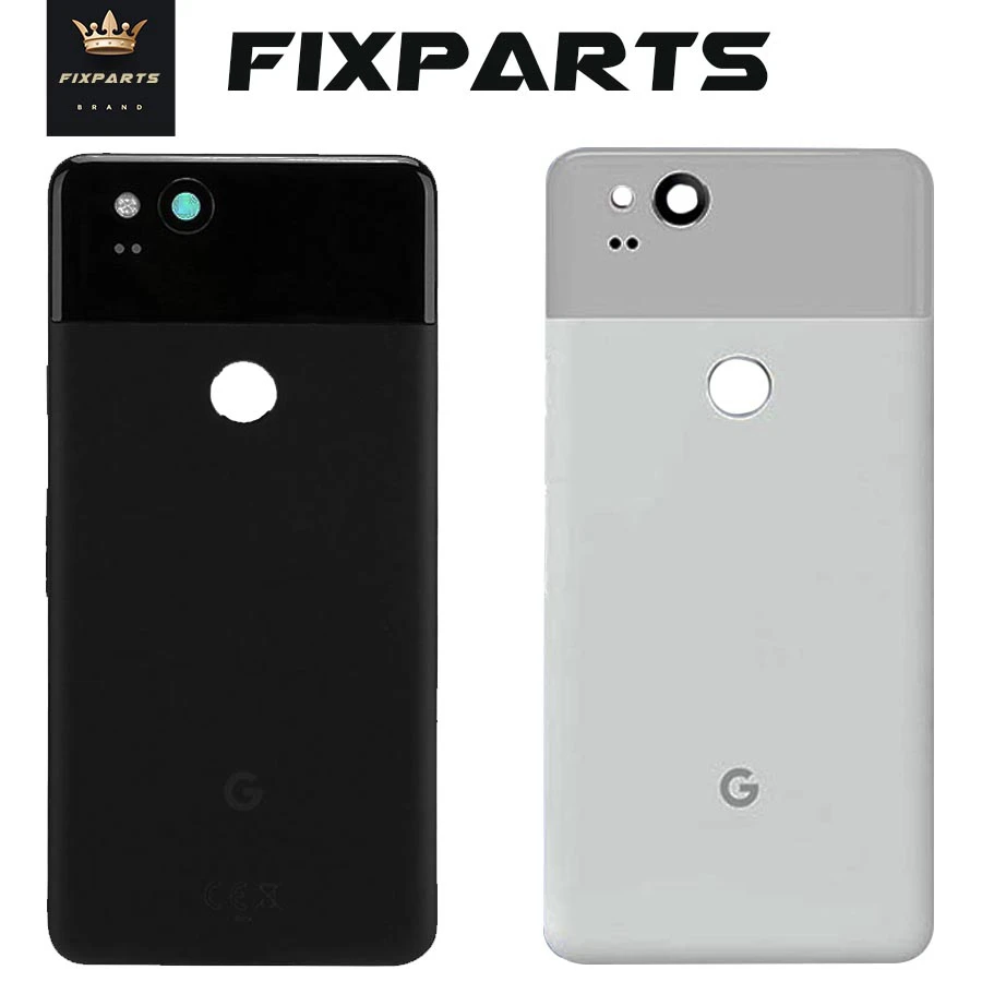 Google Pixel2 XL задняя крышка батареи Дверь Задняя стеклянная чехол 6 0 &quotзапасные