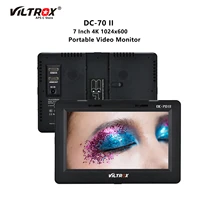 viltrox dc 70 ii 7 inch dslr on camera field protable monitor hdmi lcd display video assis ips hd av input for sony nikon camera