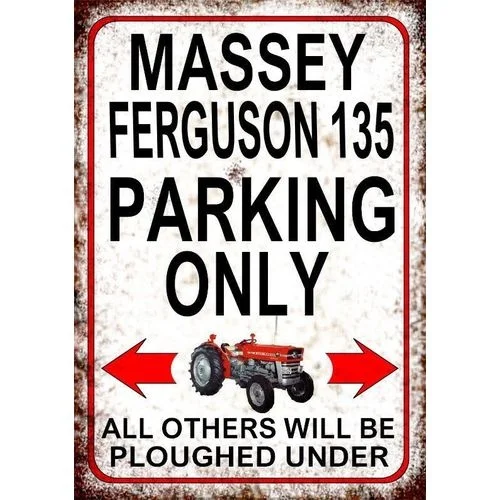 

Massey Ferguson 135, de Metal Retro, Vintage, alta calidad