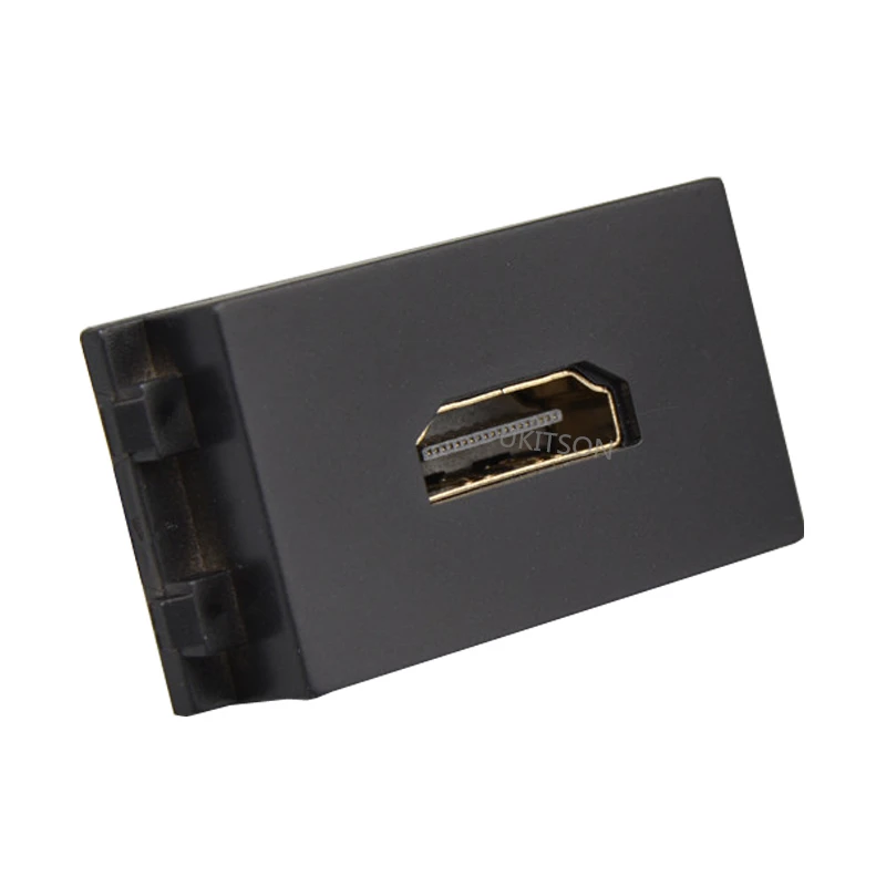 Разъем мама HDMI2.0 темный цвет HDMI-совместимый разъем F/F HDMI модуль для проектора DVD в