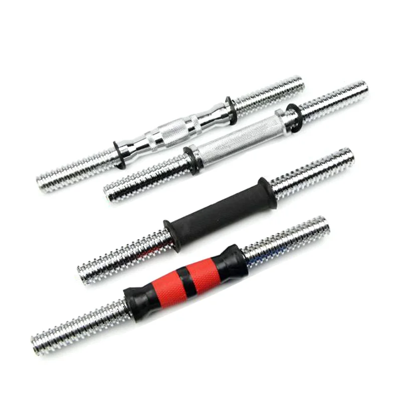 Общие Твердые гантели стержень для кормления гайка для спортзала Halter Bars Gewichtheffen спортивные тренировочные фитнес аксессуары