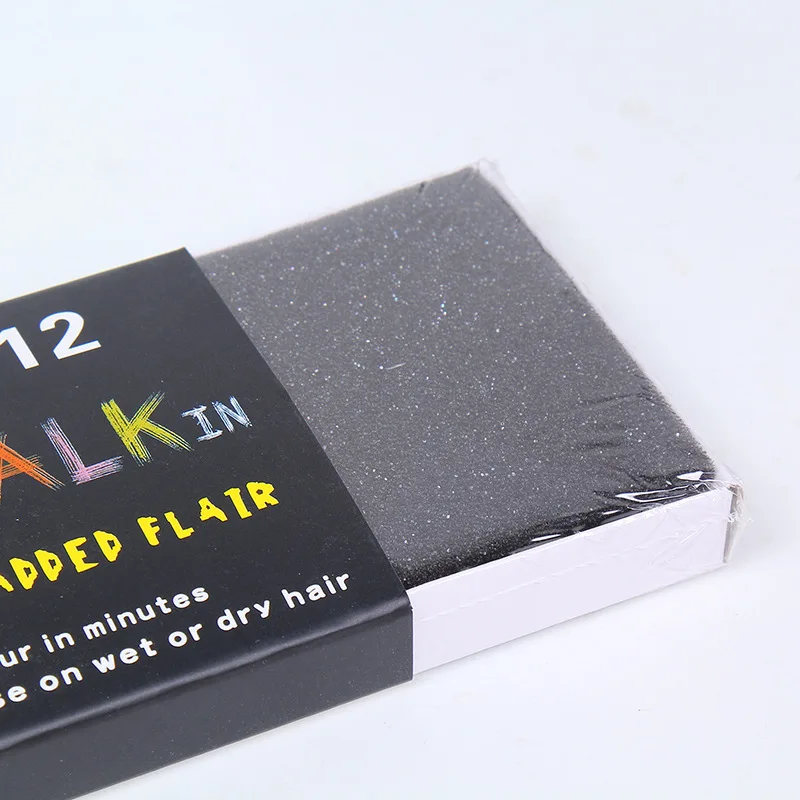 Временная 12 цветов мелки для волос нетоксичные пастельные красители палочки